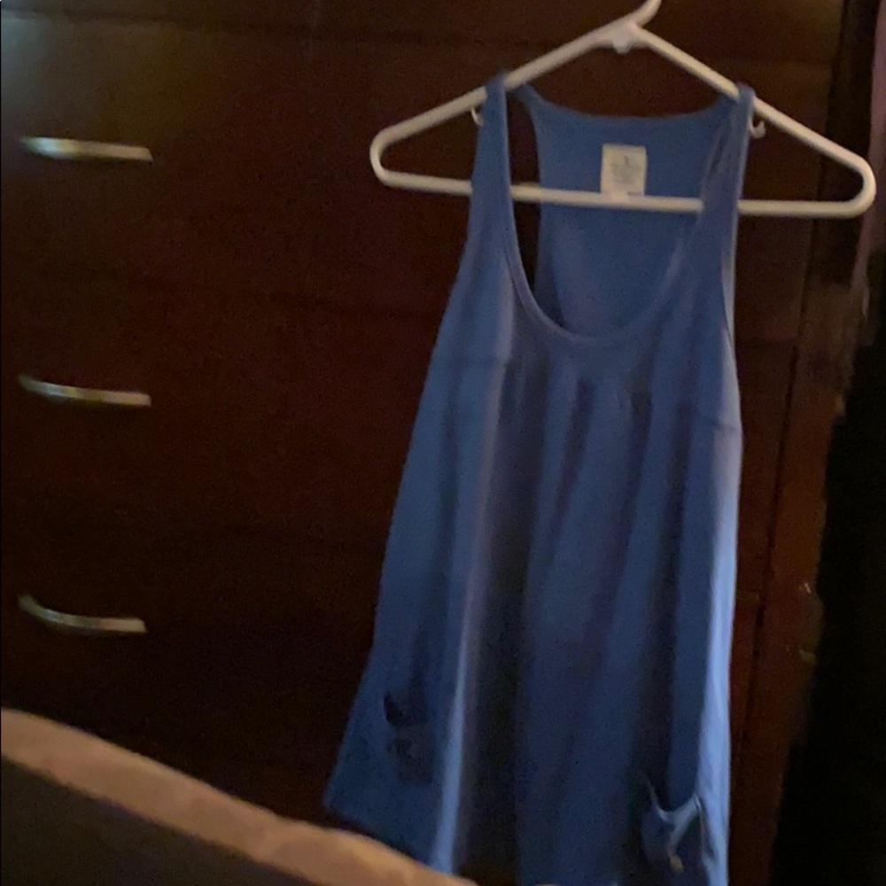 Abercrombie and Fitch super cute blue tank top